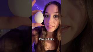 Were they all too obvious ? 👀 #asmr #realorfake #asmrtrend #eatingasmr #asmrchallenge