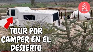 Desierto y Descanso: La Combinación Perfecta en Casa Rodante  (AirBnb) 🏡🏜🌵 by Manos de Tierra 3,318 views 1 month ago 12 minutes, 31 seconds
