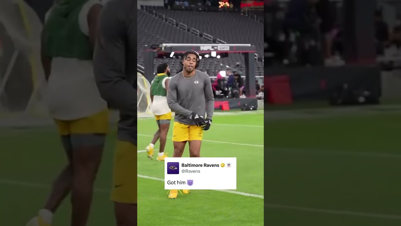 Breaking: The Baltimore Ravens have signed former Packers CB Jaire Alexander 🚨