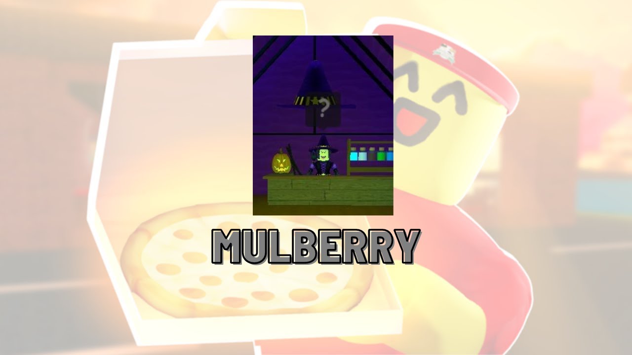 Mulberry in work at a pizza place roblox YouTube