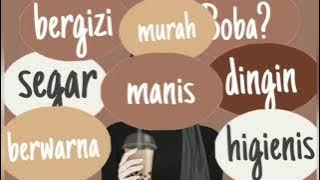 Wirausaha Video Promosi Minuman Boba Kelompok 3 Kelas XII MIPA 4