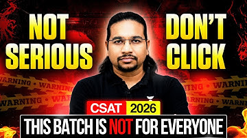 CSAT is Eliminating Aspirants — अगला तुम मत बनना! | Madhukar Kotawe