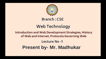 Web Technology | AKTU Digital Education