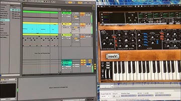 ARP 2600 + MiniMoog ~ Arturia ~ Ableton Live ~ Improvisation ~ Talkless Show