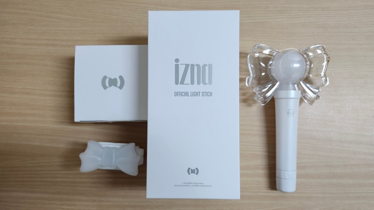 手燈開箱】izna OFFICIAL LIGHT STICK & LIGHT BAND 手燈＆手環燈