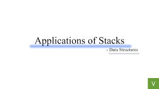 Unit 3 | Lec 4 | Applications of Stacks | Checking Valid or Invalid Parentheses | Data Structures