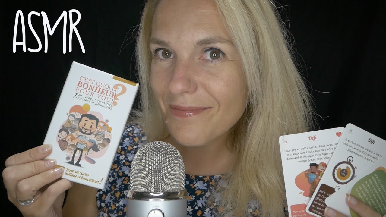 ASMR FR 😃 C'est quoi le bonheur pour vous ? YouTube