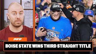 Boise State vs. UNLV Review | PFF Grade Release Show