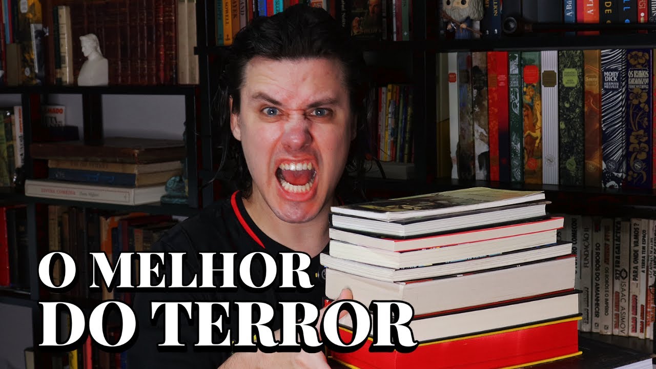 OS 10 MELHORES LIVROS DE TERROR (que eu já li)