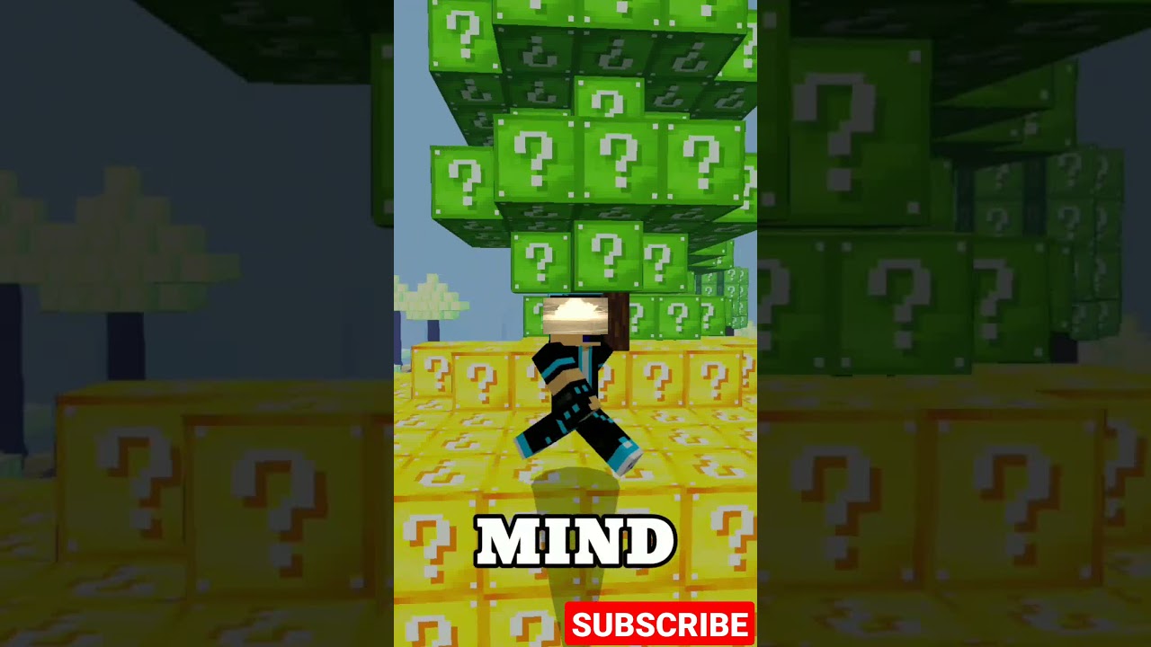 Minecraft illusion that will blow your mind 😮 #Shorts #Minecraft