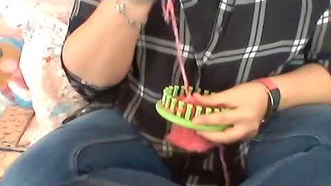 Loom Knit Scrubby Part 2 of 2