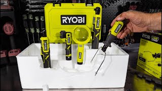 NEW RYOBI USB Lithium Cordless Ratchets Foam Cutter, and MORE!