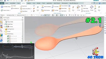 Convert 2D AutoCad to 3D NX10 [NX CAD 2.1 - 4CTECH]