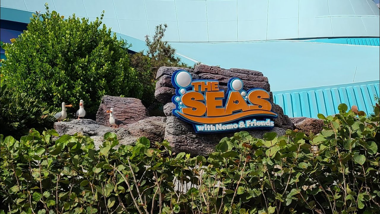 Finding Nemo ride in Disney's Epcot Theme Park