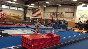 Front handspring, front double twist