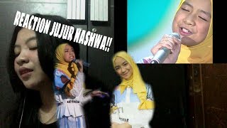 REACTION JUJUR NASHWA!! (FLY ME TO THE MOON- KAYE BALLARD) TOP 7 INDONESIA IDOL JUNIOR 2018