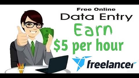 freelancer.com | Online Freelancer Data Entry Work |  Earn Upto $5 in just 5 mins | Demo freelancer