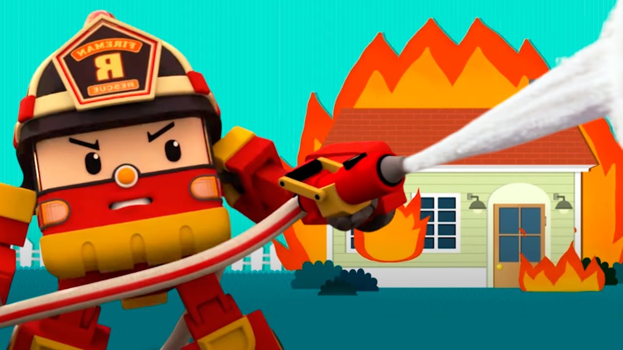 🏠 Лучшие серии Рой и пожарная безопасность 😱 Что делать Рой покажет шаг за шагом 🚒