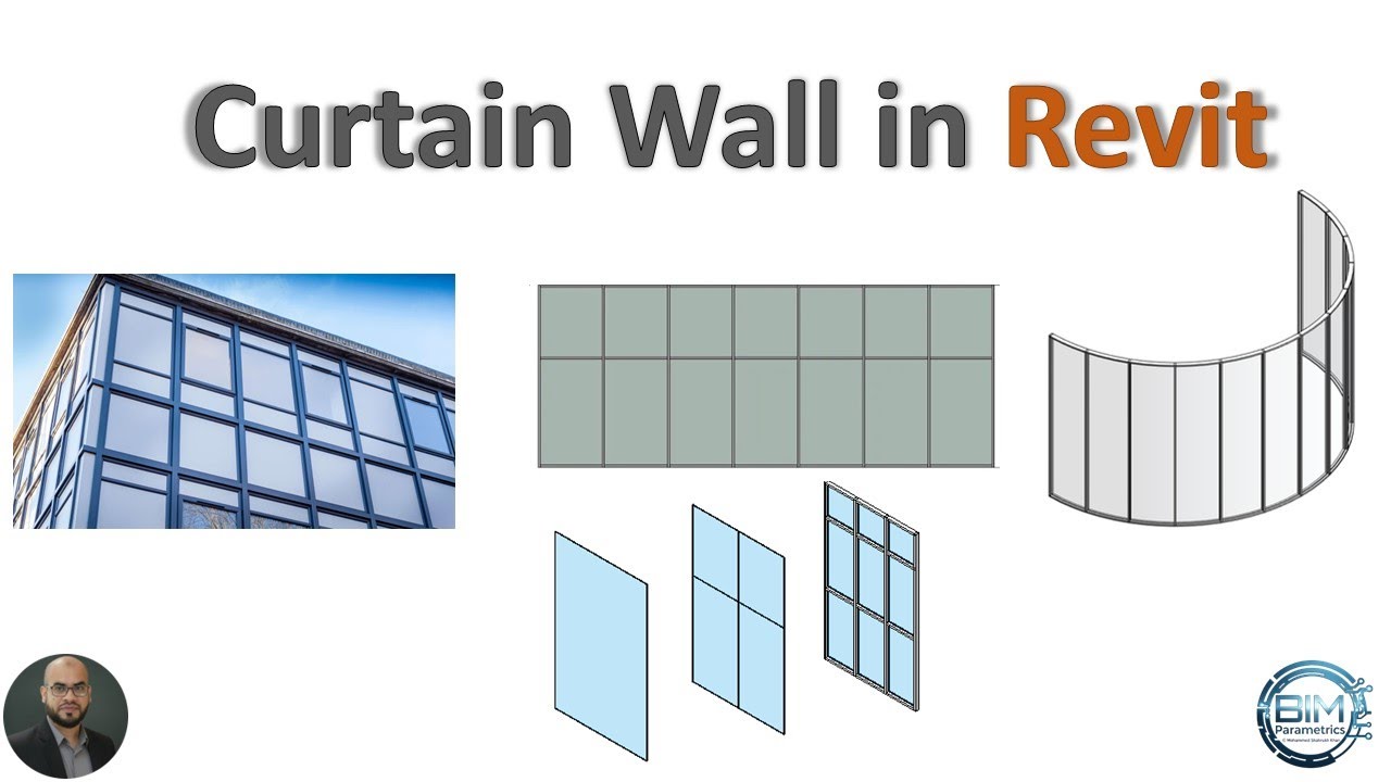 How to Create a Curtain Wall in Revit - Part 5 | Revit Wall Series