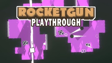 ROCKETGUN 0.1 - first 30 levels | Devlog #2 (Boundless Game Jam)