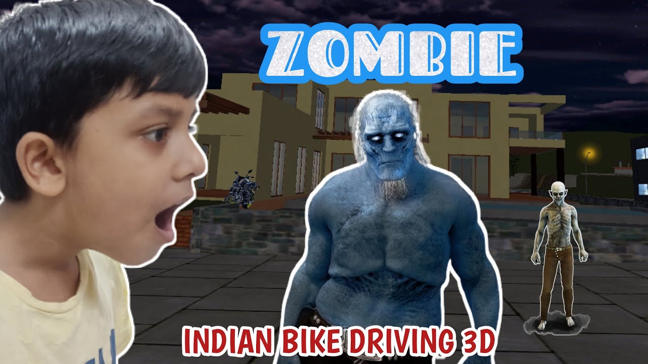ZOMBIE 🧟‍♂️ || indian bike driving 3d || zombie zone || indian bike game 