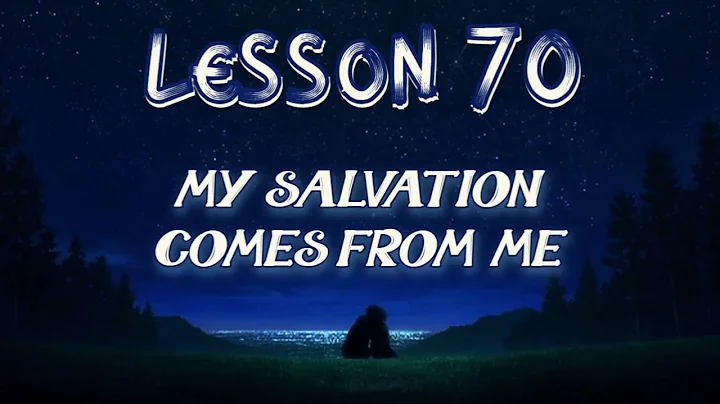 Lesson 70 | Daily Guided Meditations | A Course In Miracles Workbook for Students