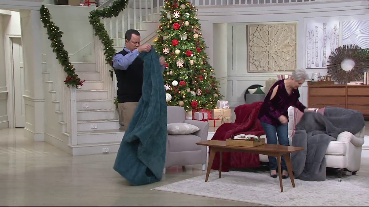 Berkshire Cozy 55"x70" Primalush/Plush Fur Polyester Filled Throw on QVC