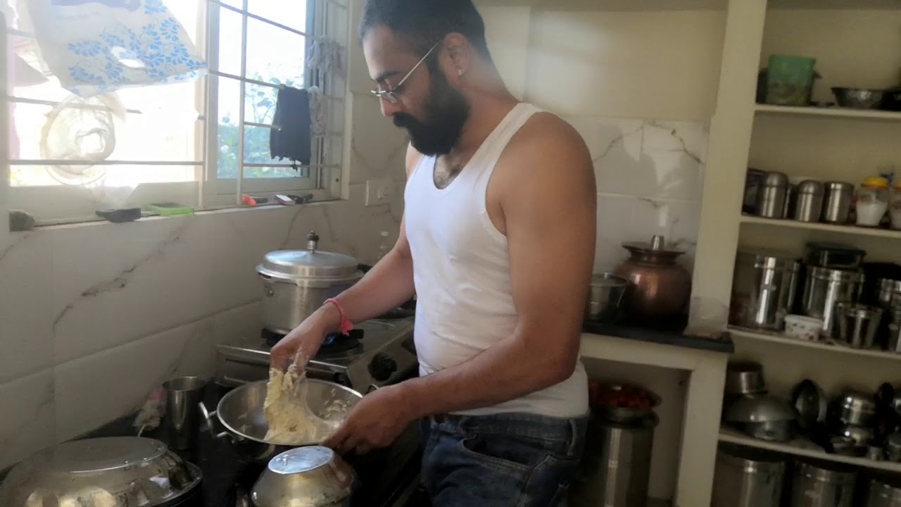 Making sweet polelu on Ugadi 2020 - YouTube