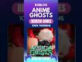 Roblox Anime Ghosts Redeem Codes | Anime Ghosts Codes #animeghostscodes