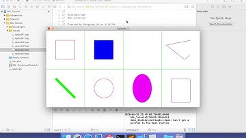 SDL2 on Xcode (Ep3): Using SDL2_gfx extension library