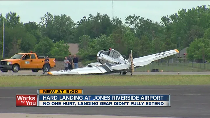 T-6 Texan Hard Landing