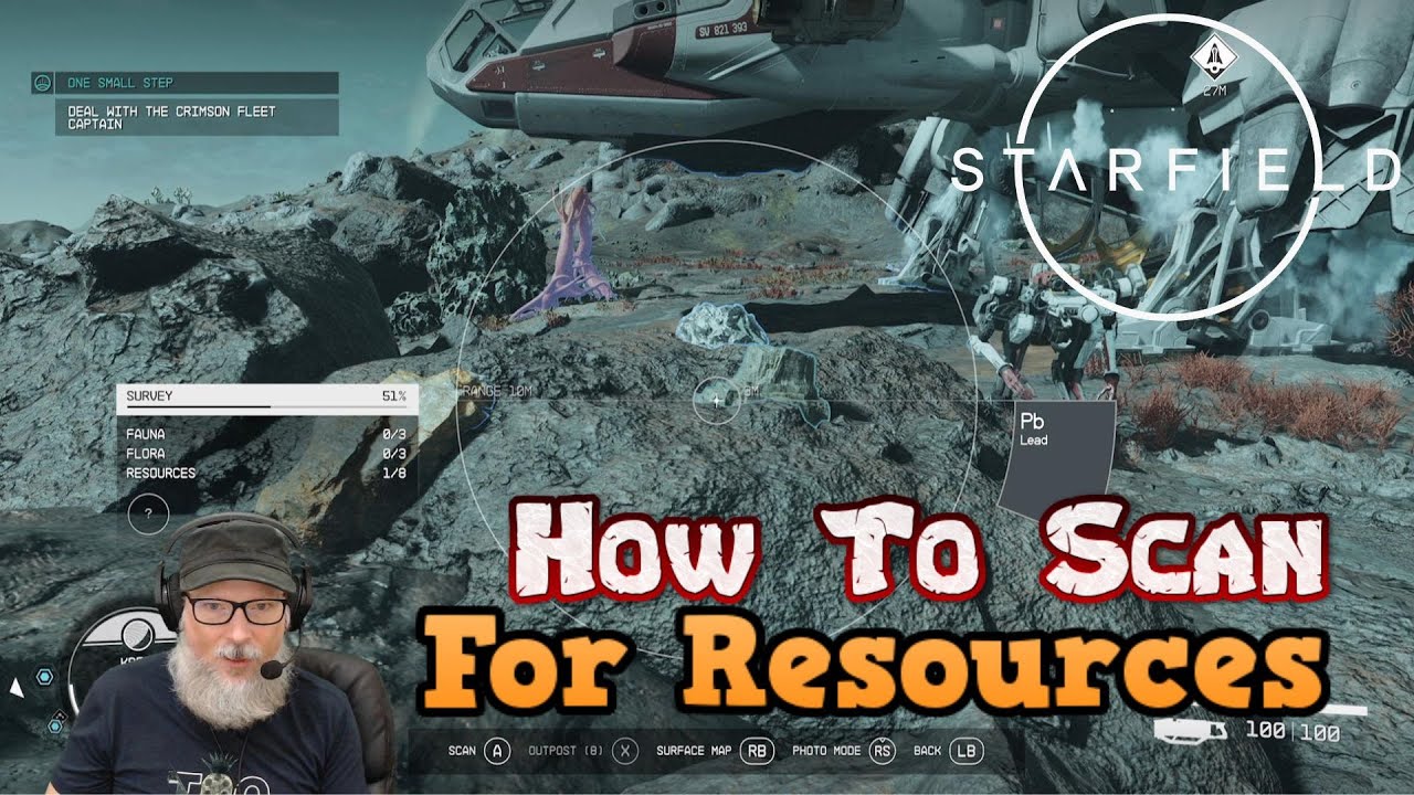 How to scan for resources in starfield youtube
