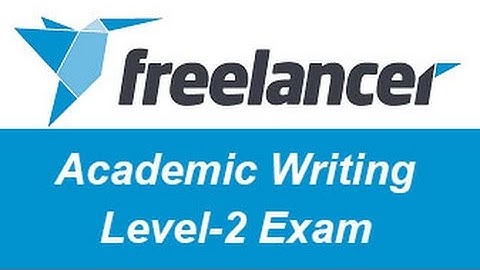 Freelancer Academic Writing Exam Answers Level-2