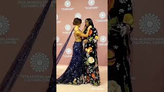 Gigi hadid vs Zendaya indian outfit NMACC 2023 #shortsfeed