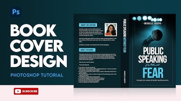 BOOK COVER Design Photoshop Tutorial