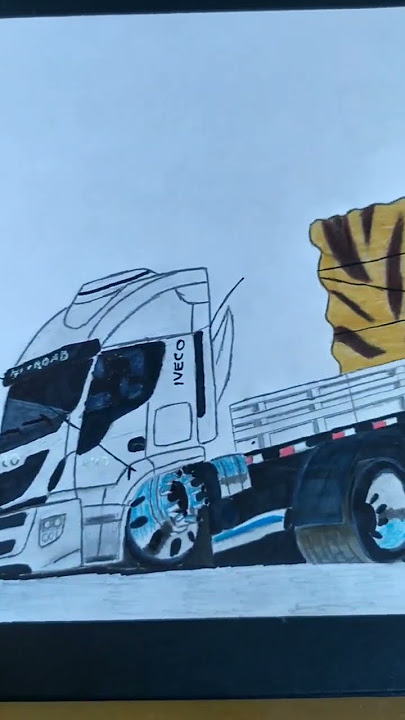 OS DESENHOS DE CAMINHÕES MAIS BONITOS!! THE MOST BEAUTIFUL TRUCK DRAWINGS 