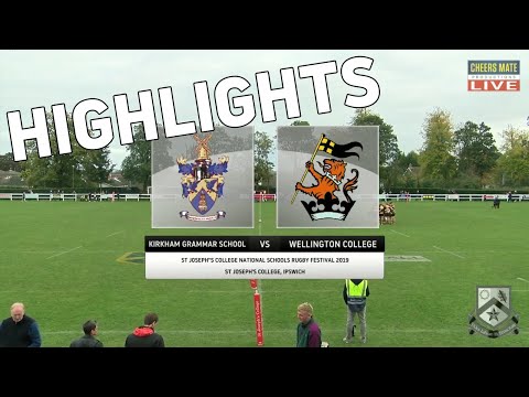 KIRKHAM GRAMMAR SCHOOL v WELLINGTON COLLEGE | ST JOSEPH'S RUGBY FESTIVAL 2019 FINAL HIGHLIGHTS