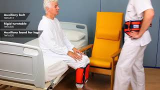 Patient transfer-Rotating disc