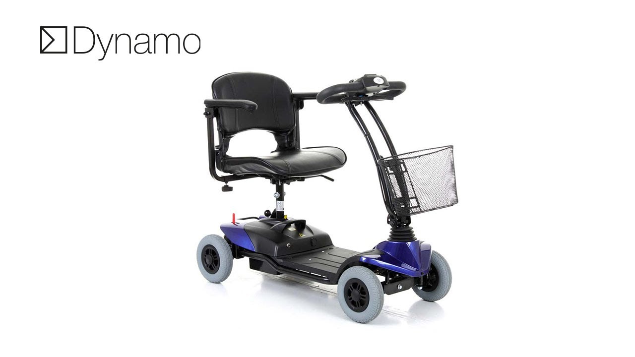 Dynamo Travel Mobility Scooter - YouTube CareCo