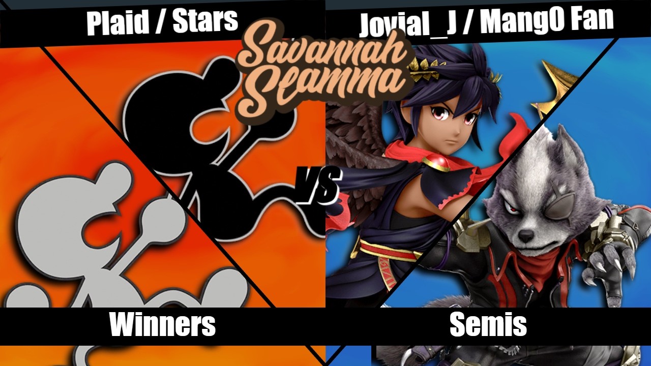 Savannah Slamma 134 DOUBLES WINNERS SEMIS - Plaid / Stars vs. Jovial_J / Mang0 fan