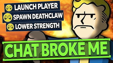 Fallout 4, but My Viewers Control EVERYTHING