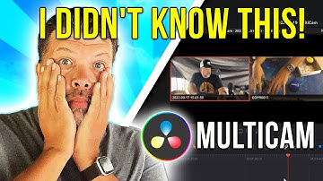 Switch Between Cameras Fast in Davinci Resolve with MultiCam