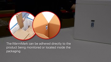 How to use the ShockWatch WarmMark Temperature Indicator