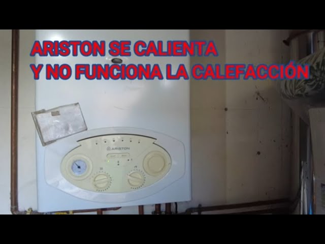 Caldera Ariston arranca en calefacción pero no calienta los radiadores