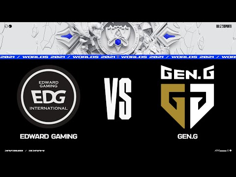 EDG vs. GEN | Worlds Semifinals Day 2 | Edward Gaming vs. Gen.G | Game 2 (2021)