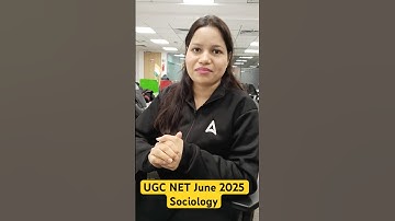UGC NET June 2025 Sociology #ugcnet #ugcnetexam #sociologymcqs