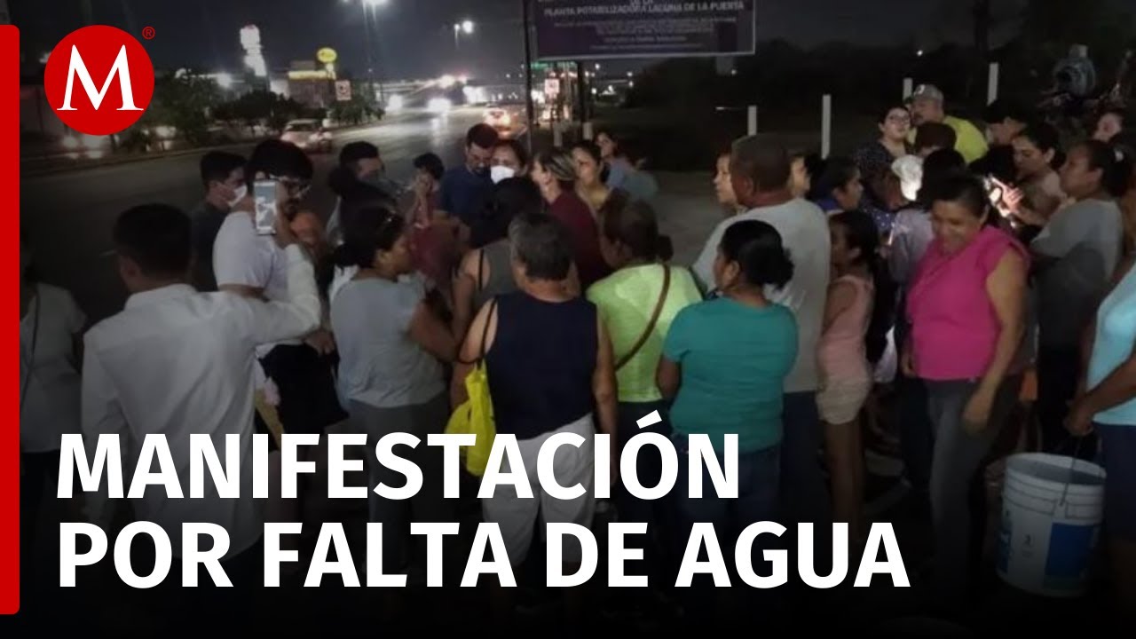 Bloquean Solidaridad de las Torres en Toluca por escasez de agua en la ...