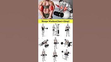 best biceps 💪🏻 workout 🔥🔥 #effective #workout #exercise #motivation #reels