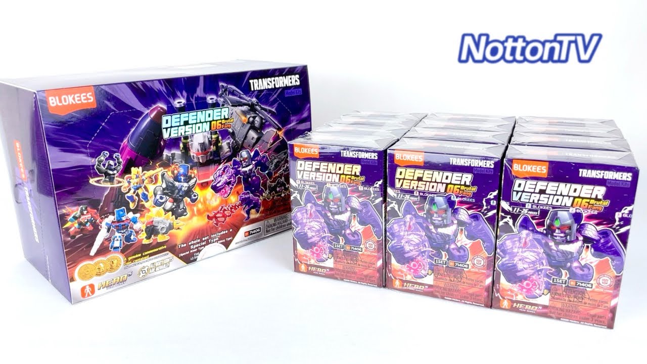Transformers – Blokees Defender Version 06 One Box Unboxing! | ブ
