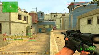 Counter-Strike: Source in 1280x1024 stretched resolution
